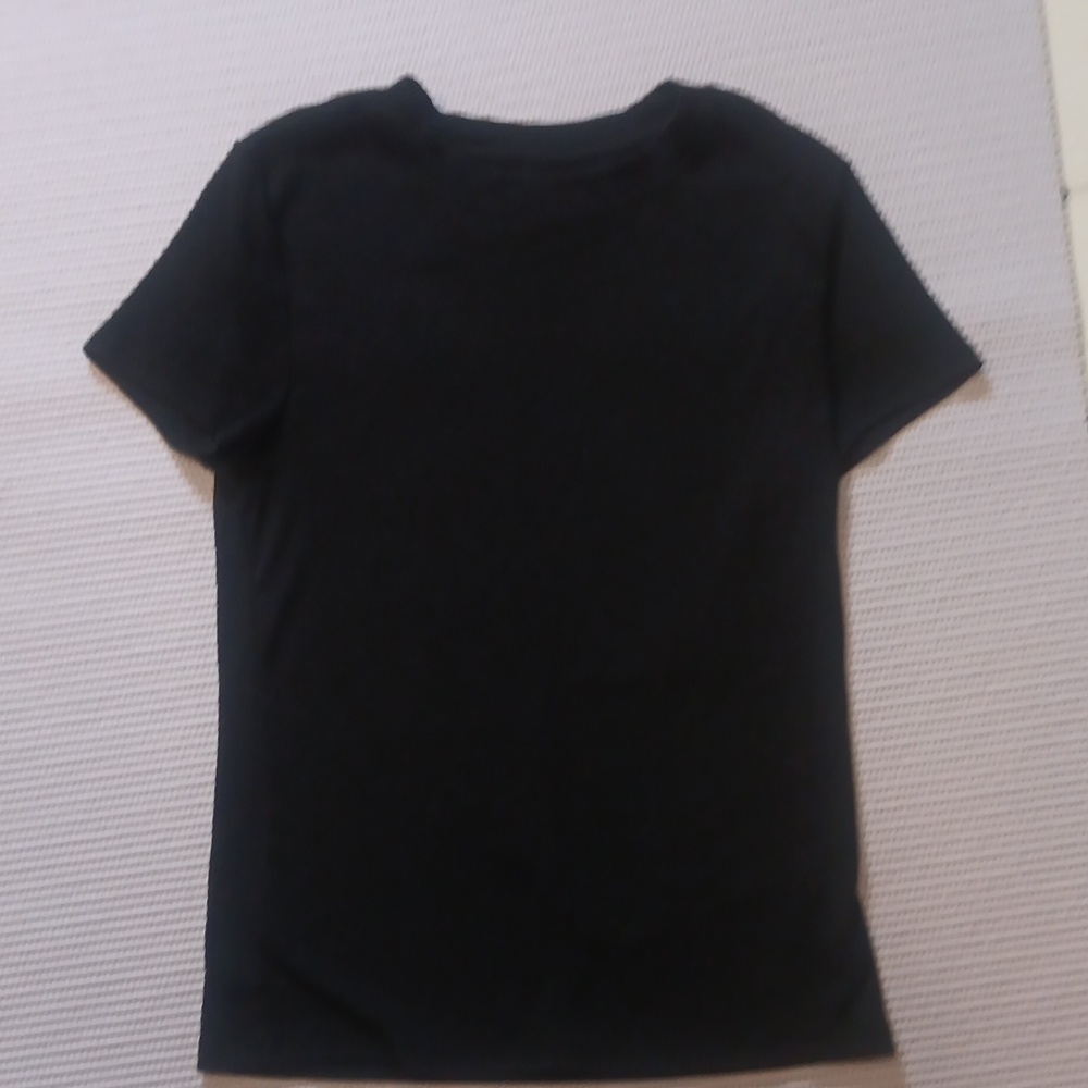 No Boundaries Black Ribbed Top
